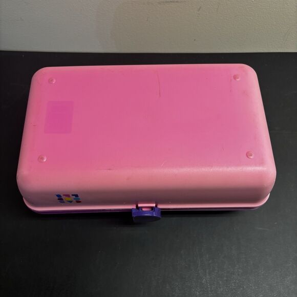 Caboodles Makeup Case Box Kit Purple Pink Crafts Organizer Storage Vintage USA - Picture 9 of 9